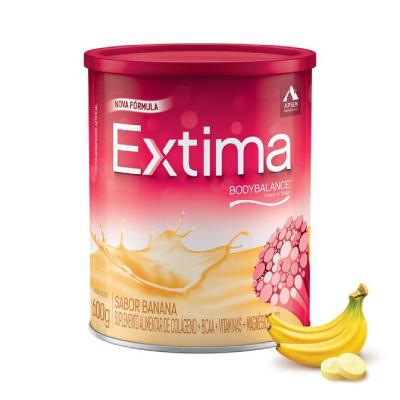 Extima Colágeno Suplemento Alimentar Sabor Banana Lata 600g